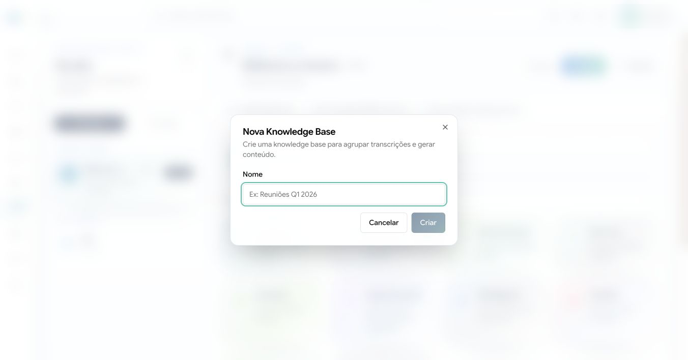 Diálogo Nova Knowledge Base